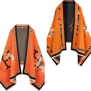 3768 2 Pieces Scarf For Women Pashmina Shawl Wrap Evening Dress Gift